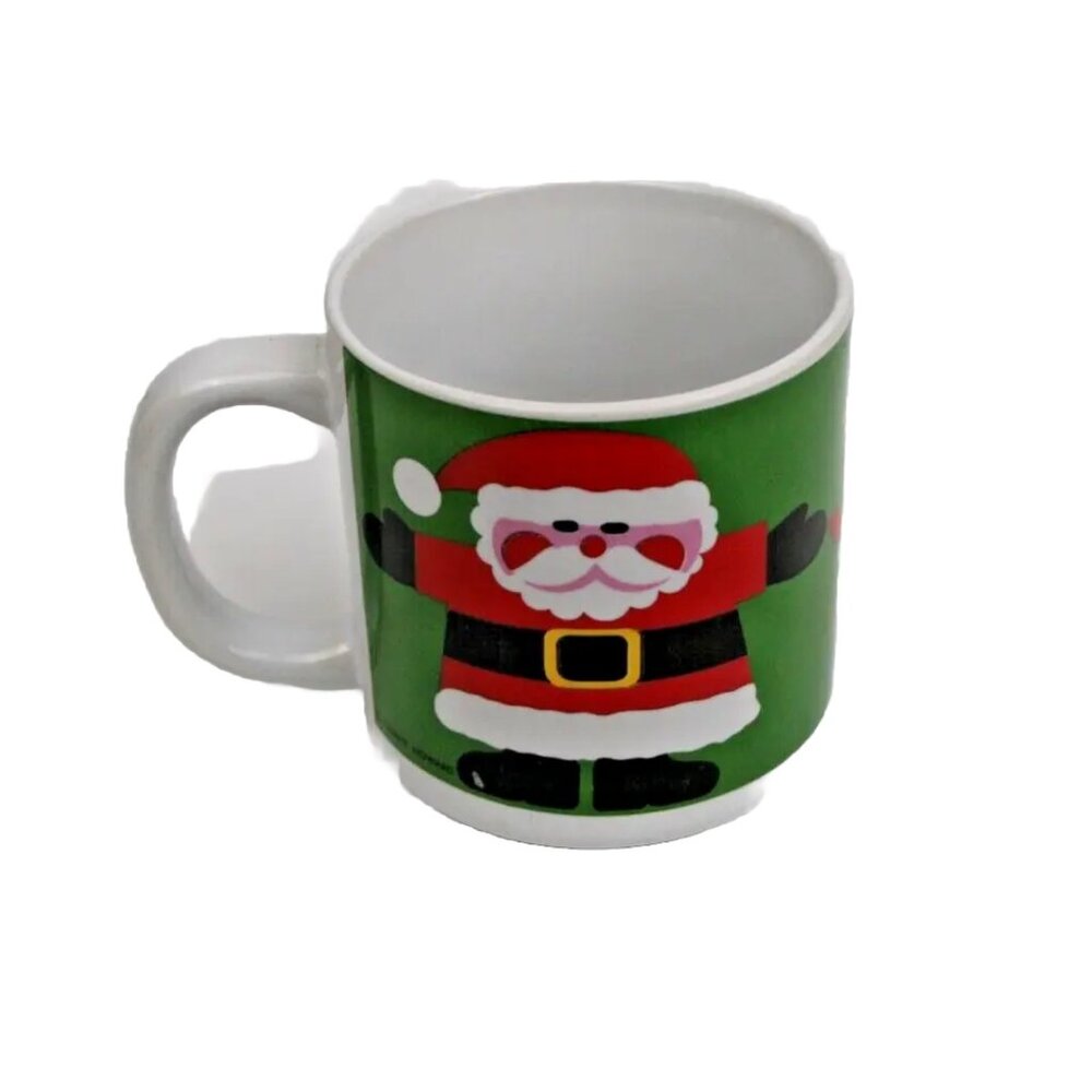 Grant Howard Santa claus Joy Christmas Coffee Tea Mug vintage 80s